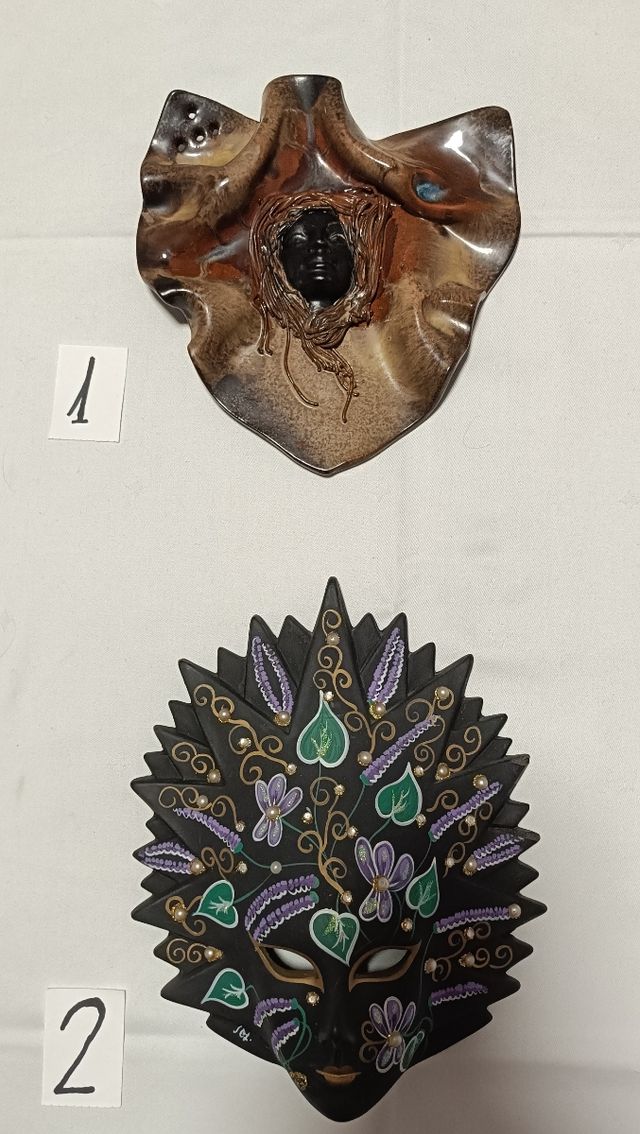 8 Máscaras de pared - Decoración