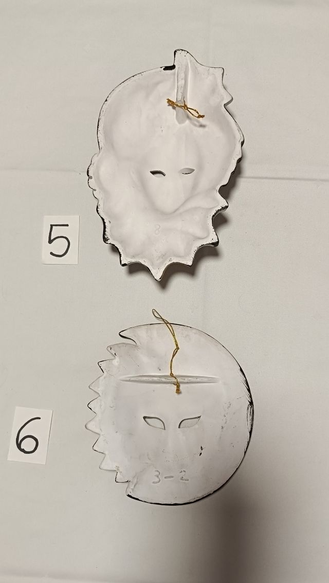 8 Máscaras de pared - Decoración