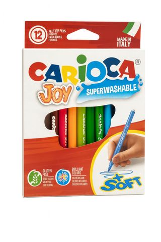 Pennarelli Carioca Joy Superwashable – 12 Colori