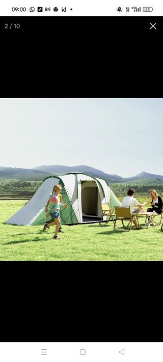 Tenda campeggio 6 posti nuova