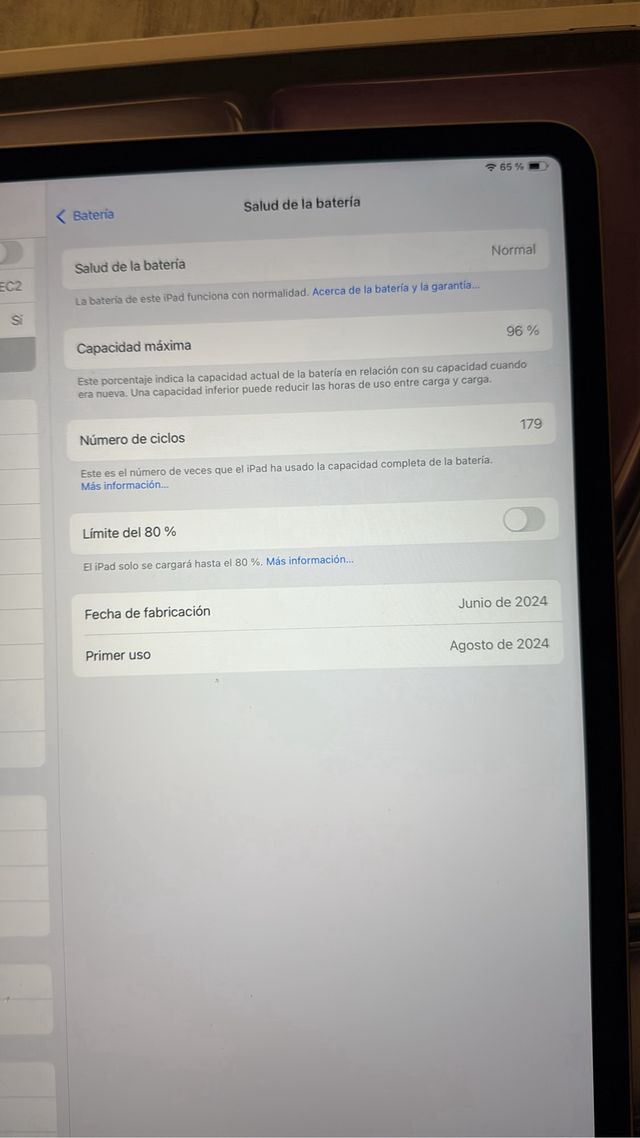 iPad Air 13" 2024 m2 - 128GB Wi-Fi factura 