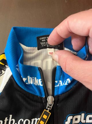 Maillot ciclismo niño Caja Rural