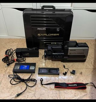 Camara video Philips VHS HQ (NO FUNCIONA)