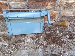 Guillotina manual antigua de fotografía y imprenta