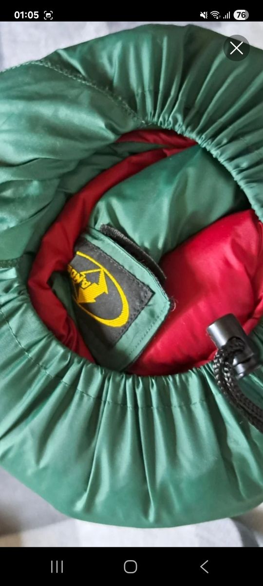 Sacco a pelo ERRE L n. 1verde e n. 1 blu