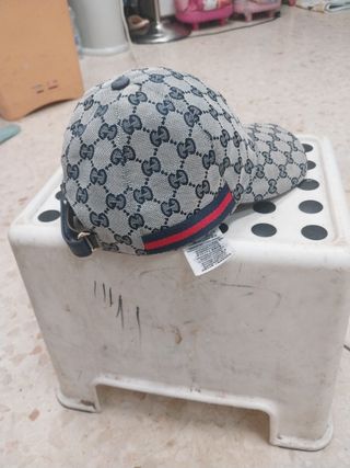 Gorra Gucci GG - Beige/Azul
