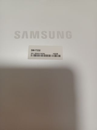 Tablet Samsung Galaxy Tab blanca