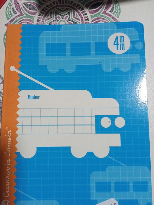 6x5€ Libreta Cuadro Lamela 4m