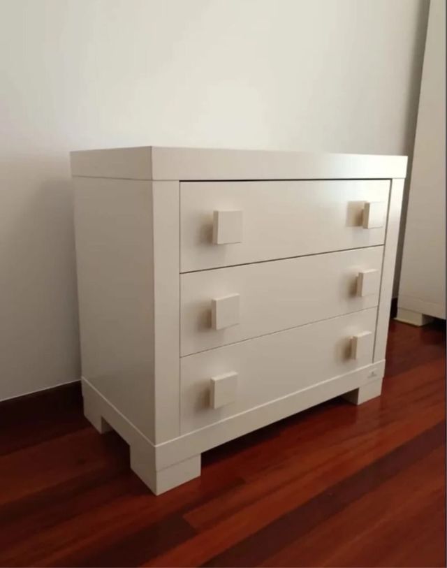 Cómoda con Cambiador Ecoline 3 cajones