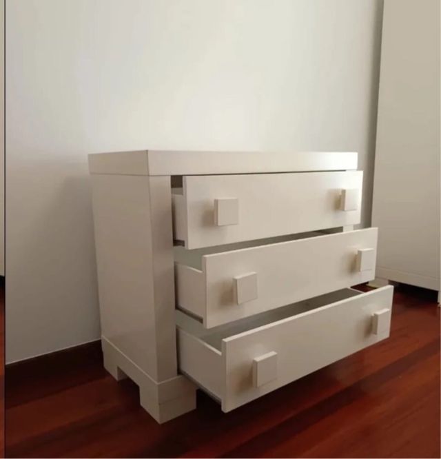 Cómoda con Cambiador Ecoline 3 cajones