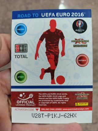 Card Panini Lulic Euro2016
