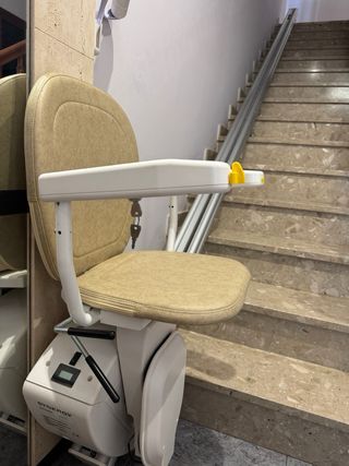 silla salva escaleras electrica