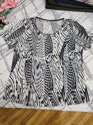 Camiseta manga corta mujer XL