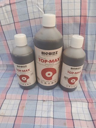 Biobizz Top Max,2 unidades de 500ml y uno de litro