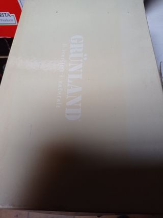 Sandali Grunland panna, vera pelle