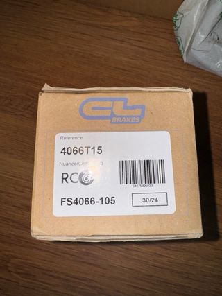 Pastillas freno Carbono Lorraine RC6 EVO