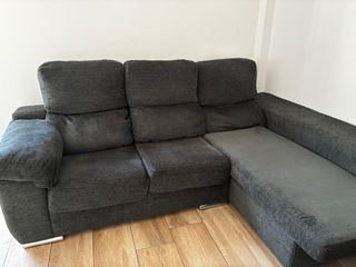 Sofá cama 3 plazas - Gris