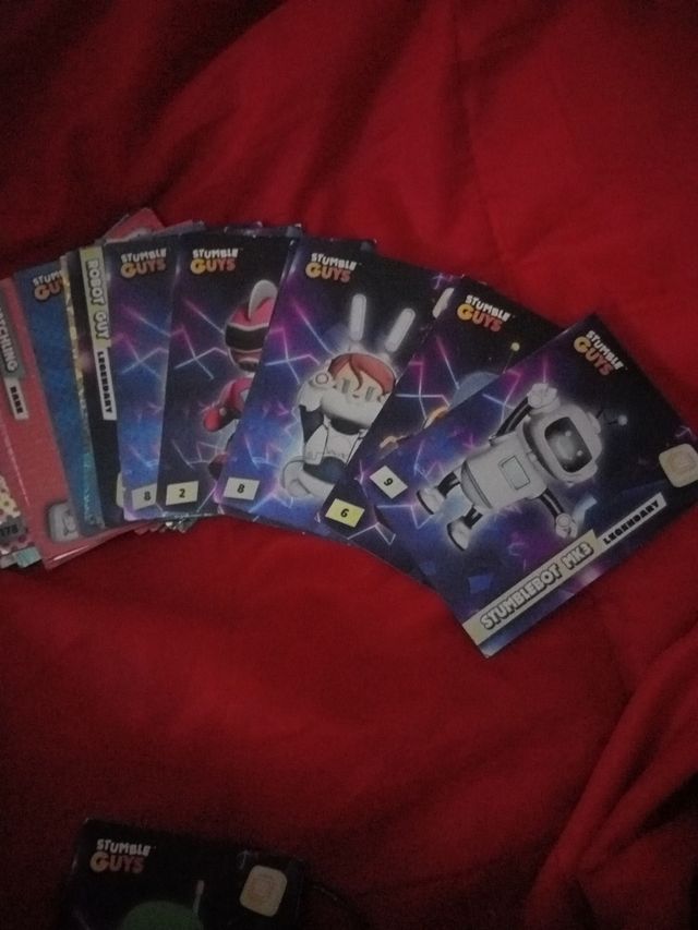 Cartas Stumble Guys: 10 cartas