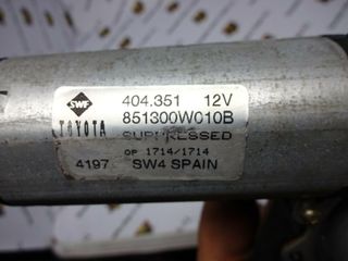 Motor del limpiaparabrisas trasero Toyota E11 851300W010B 851300W010 404351 12V