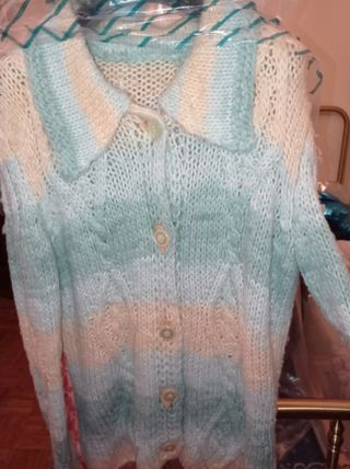 Maglione lana fatto a mano