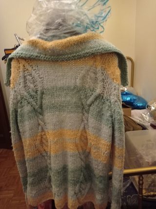 Maglione lana fatto a mano