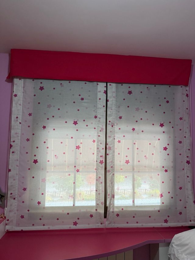 Cortinas estrellas infantiles
