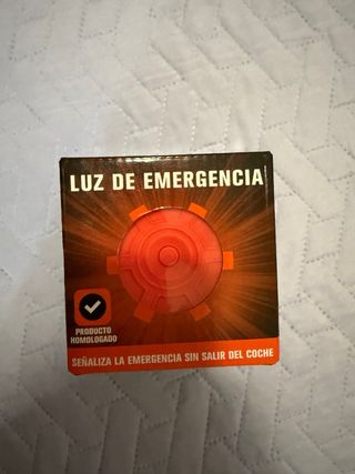 baliza Luz emergencia coche