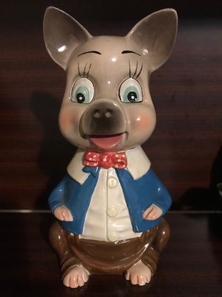 Hucha cerdito vintage