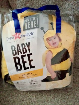 Disfraz abeja bebé
