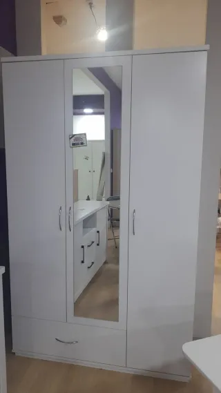 Armario 3 puertas blanco