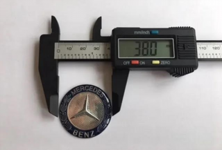 EMBLEMA LOGO MERCEDES INTERIOR 38MM