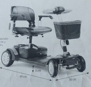 Scooter electrico movilidad reducida