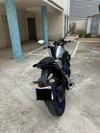 Yamaha MT03 – Ideal A2 Escape Arrow