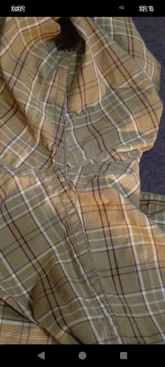 Camisa Hilfiger Denim marrón cuadros