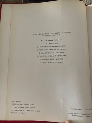 Enciclopedia de la pesca (2 tomos)