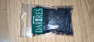 Bolsa de 100 Puntas de Dardos Negras Dartres