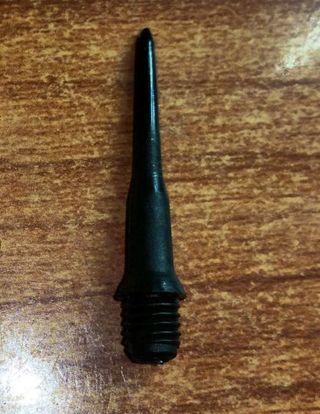 Bolsa de 100 Puntas de Dardos Negras Dartres
