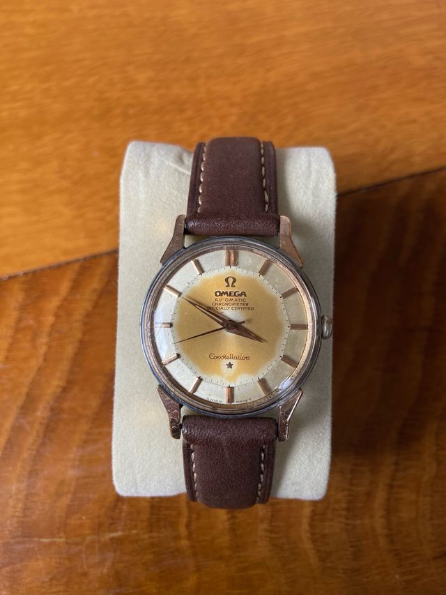 Omega Constellation Pie Pan Automático