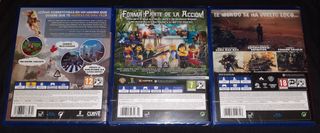 PS4:Mad Max,Lego Ninjago,Just die already+Figura +