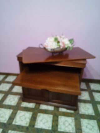 Mobile TV in legno marrone