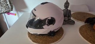 Casco moto LS2 blanco