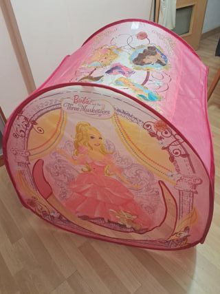 Casita plegable infantil Barbie 3 Mosqueteras