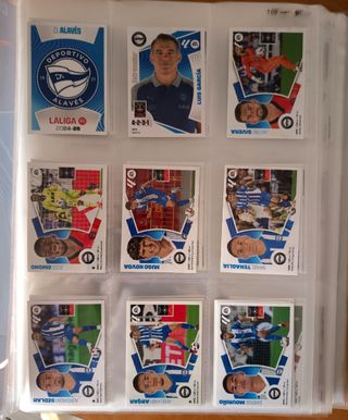 Liga Este 2024-25: Cromos y Archivador
