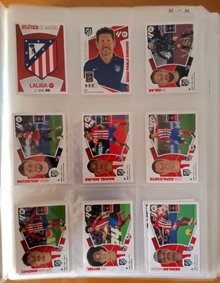 Liga Este 2024-25: Cromos y Archivador