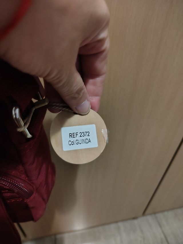 Bolso bandolera Bensan burdeos