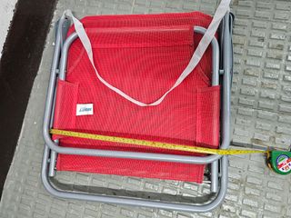 Silla Plegable Monty Beach Roja