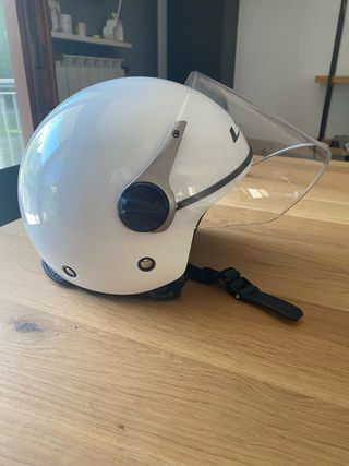 Casco moto LS2 bianco junior