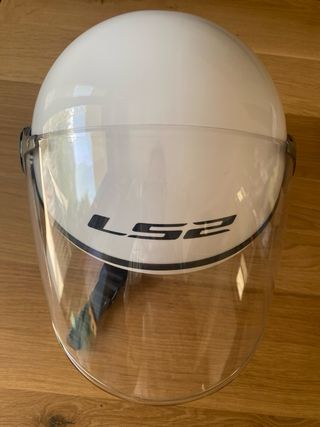 Casco moto LS2 bianco junior