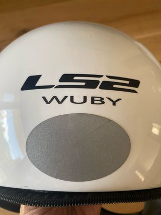 Casco moto LS2 bianco junior