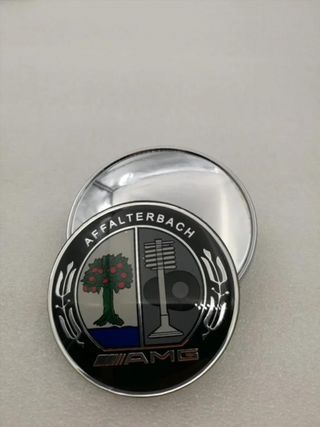 EMBLEMA LOGO CAPOT MERCEDES BENZ AMG 56 mm